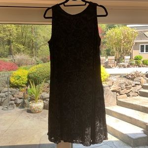 Velvet Black Dress